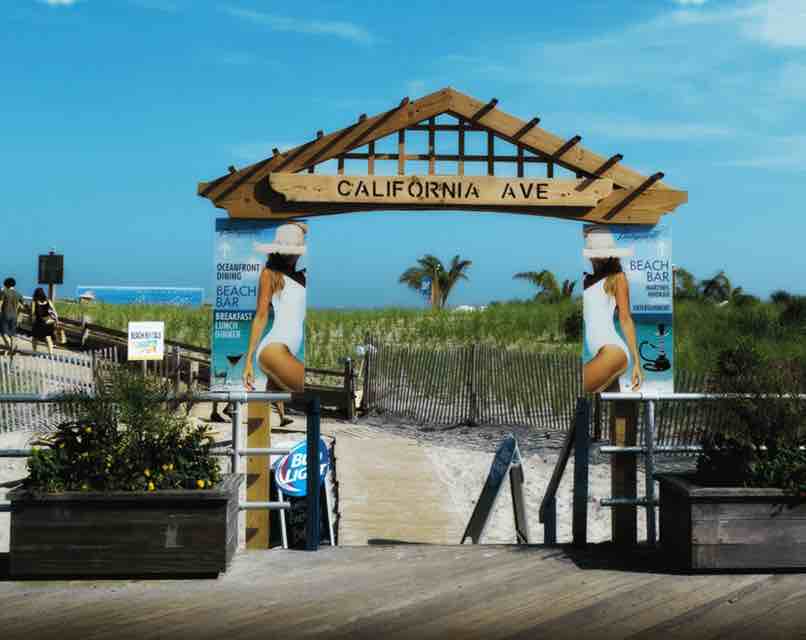 Atlantic City beach bars